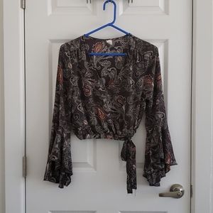 Long Sleeve Crop Top